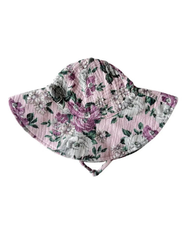 Wide Brim Sunhat | Blissful Blossoms - PREORDER
