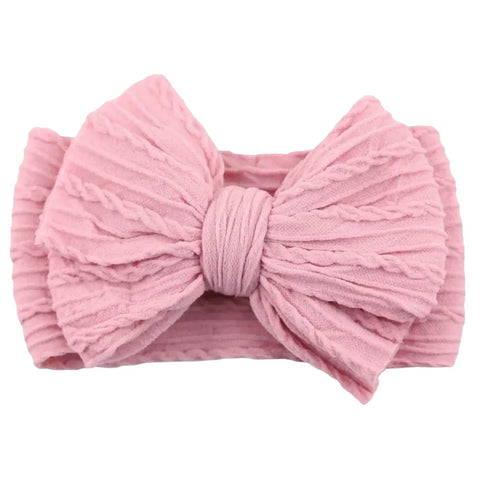 Cable Bow | Pastel Rose - PREORDER