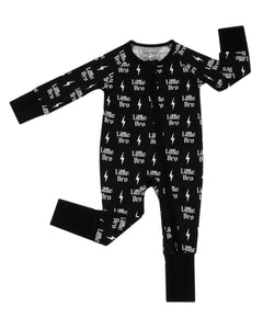 Bamboo Zip Romper | Lil Bro - PREORDER