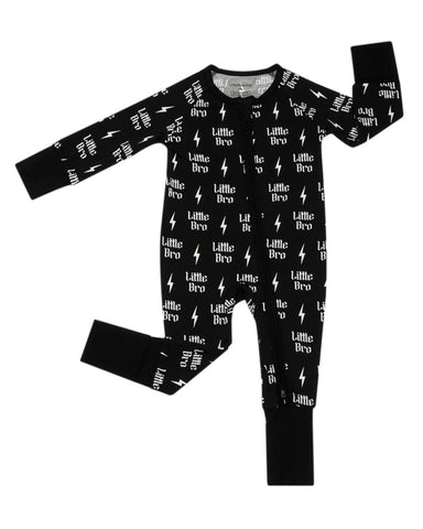Bamboo Zip Romper | Lil Bro - PREORDER