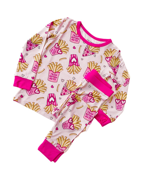 Bamboo Top & Pants Set | Fries Before Guys - PREORDER