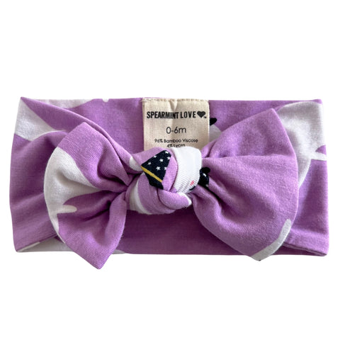 Knot Bow | Purple Ghost - PREORDER