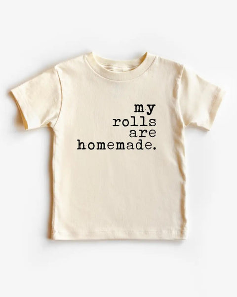 Cotton Bodysuit or Tee | My Rolls are Homemade - PREORDER