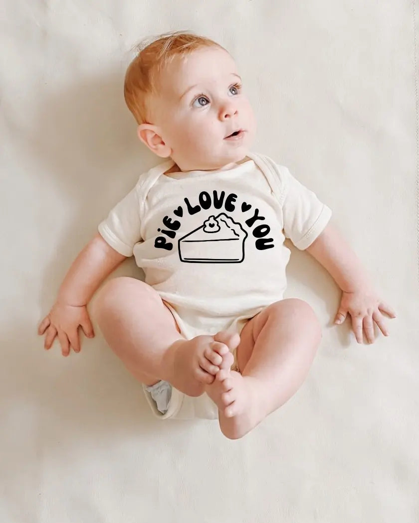 Cotton Bodysuit or Tee | Pie Love You - PREORDER