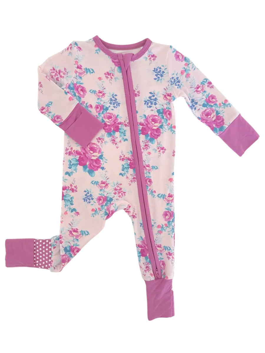 Zip Romper | Garden Secrets - PREORDER – BayBay Boutique