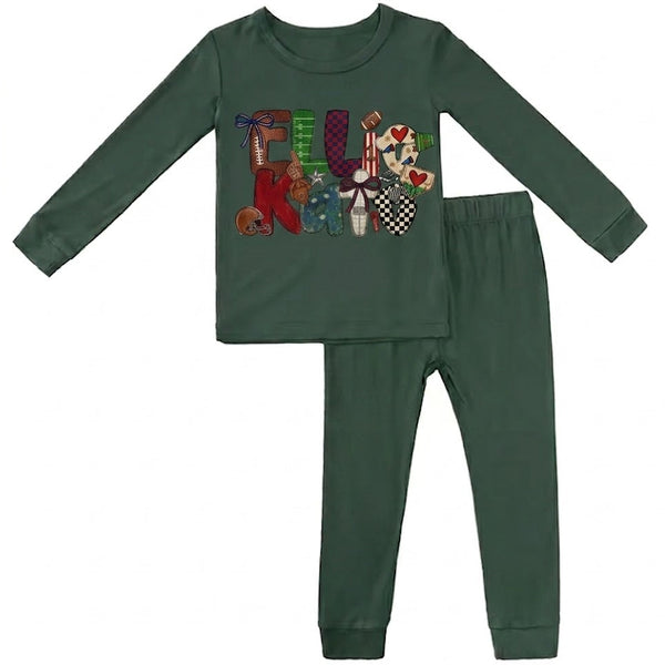 Print *CUSTOM* Bamboo Top & Pants Set | 5 Colors - PREORDER