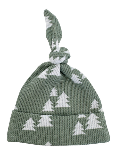 Waffle Knot Beanie | Alpine Trees - PREORDER
