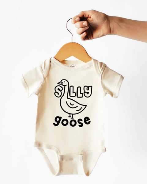 Cotton Bodysuit or Tee | Silly Goose - PREORDER