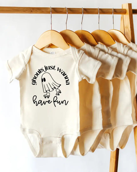 Cotton Bodysuit or Tee | Ghouls Just Wanna Have Fun - PREORDER