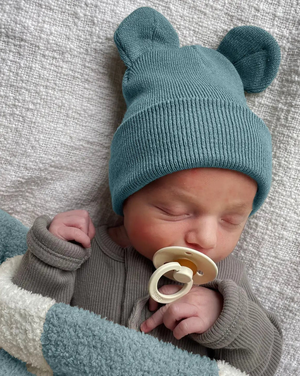 Baby's First Hat | Sky Blue Bear - PREORDER