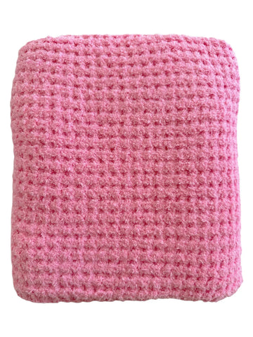 Phufy® Bliss Waffle Blanket | Cotton Candy Pink - PREORDER
