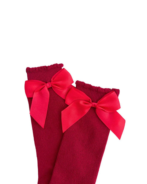 Bow Socks | 4 Colors - PREORDER