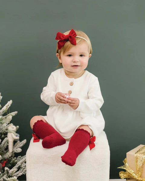 Bow Socks | 4 Colors - PREORDER