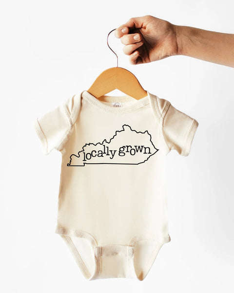 Locally Grown Cotton Bodysuit or Tee | Kentucky - PREORDER