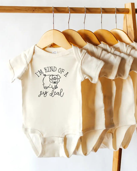 Cotton Bodysuit or Tee | I’m Kind of A Pig Deal - PREORDER
