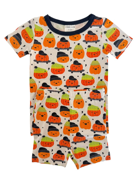 Top & Shorts Set | Pumpkin Buds - PREORDER