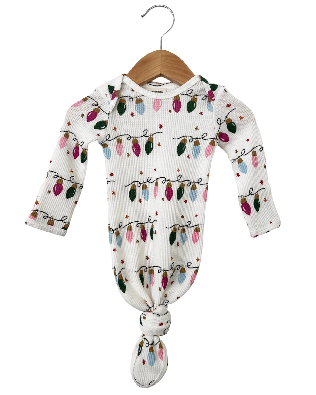 Waffle Gown | Girly Christmas Lights - PREORDER