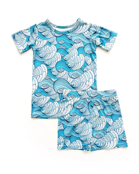 Bamboo Top & Shorts Set | Delmar - PREORDER