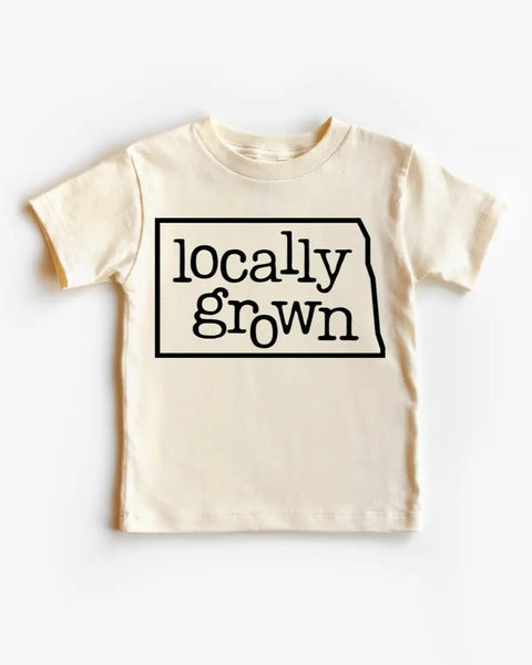 Locally Grown Cotton Bodysuit or Tee | North Dakota - PREORDER
