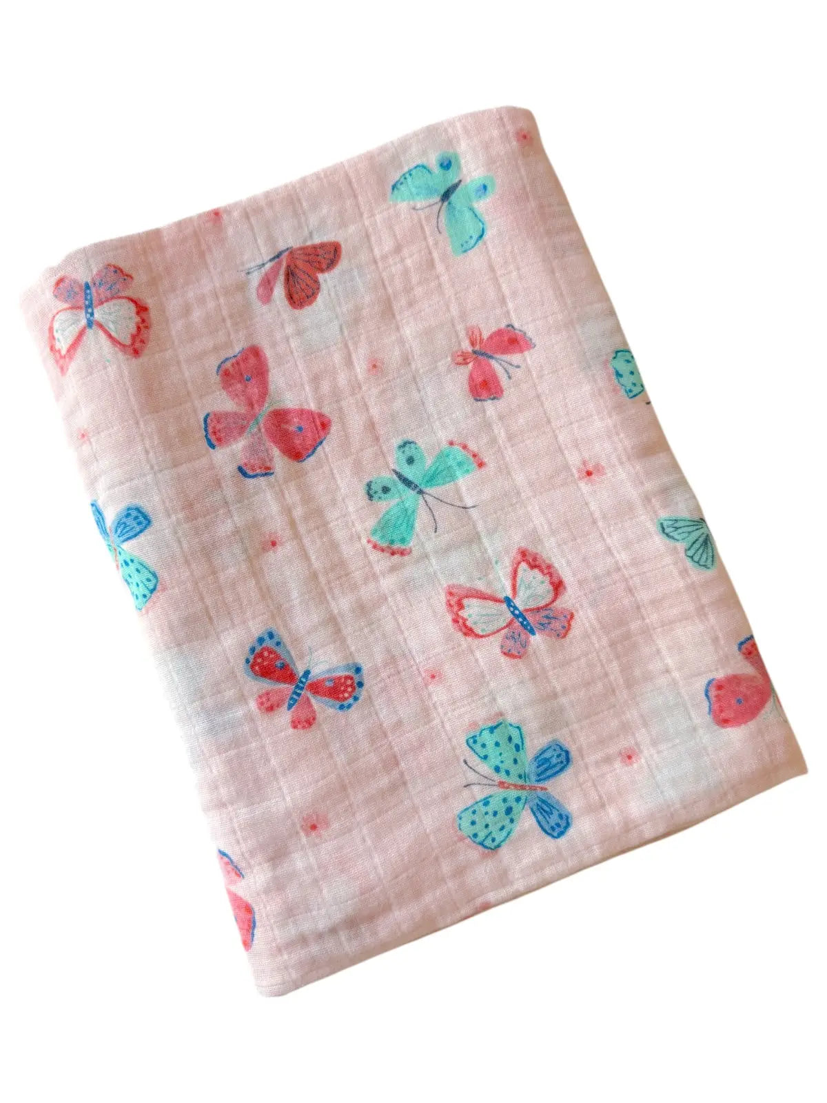 Muslin Swaddle |  Whimsical Butterflies - PREORDER