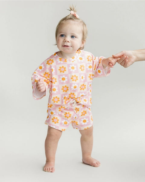 Top & Shorts Set | Retro Daisy - PREORDER