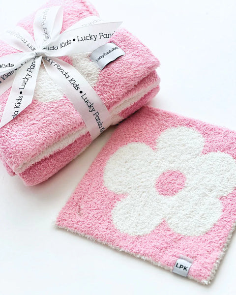 Daisy Plush Lovey | Pink - PREORDER