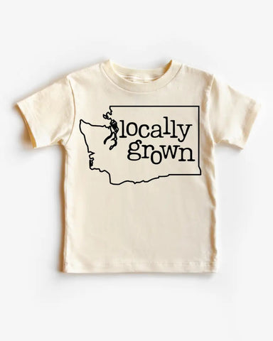 Locally Grown Cotton Bodysuit or Tee | Washington - PREORDER