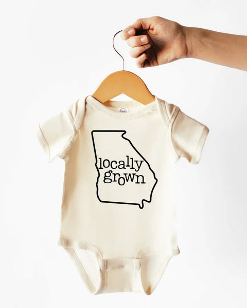Locally Grown Cotton Bodysuit or Tee | Georgia - PREORDER