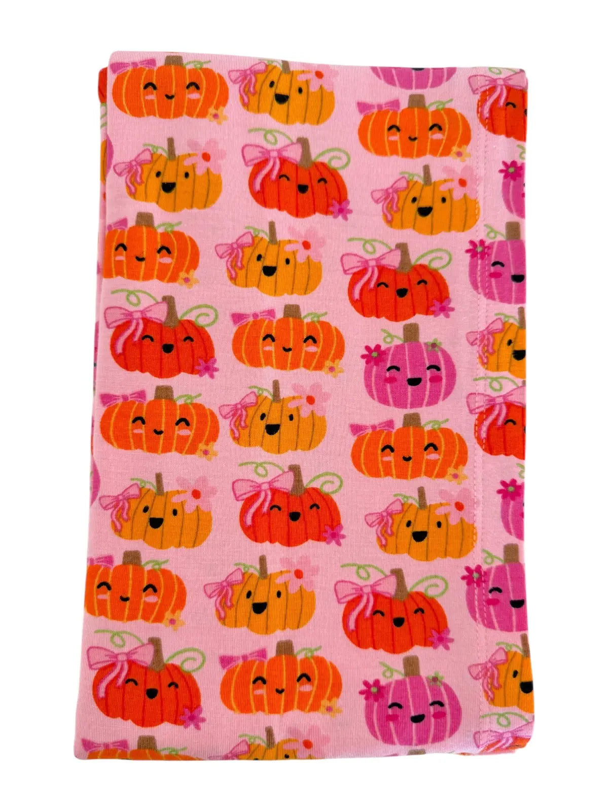 Stretch Swaddle Blanket | Pumpkin Girlies - PREORDER