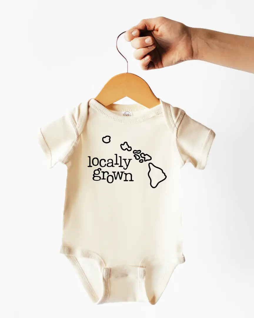 Locally Grown Cotton Bodysuit or Tee | Hawaii - PREORDER