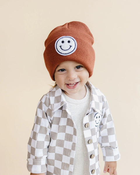Smiley Beanie | Copper - PREORDER