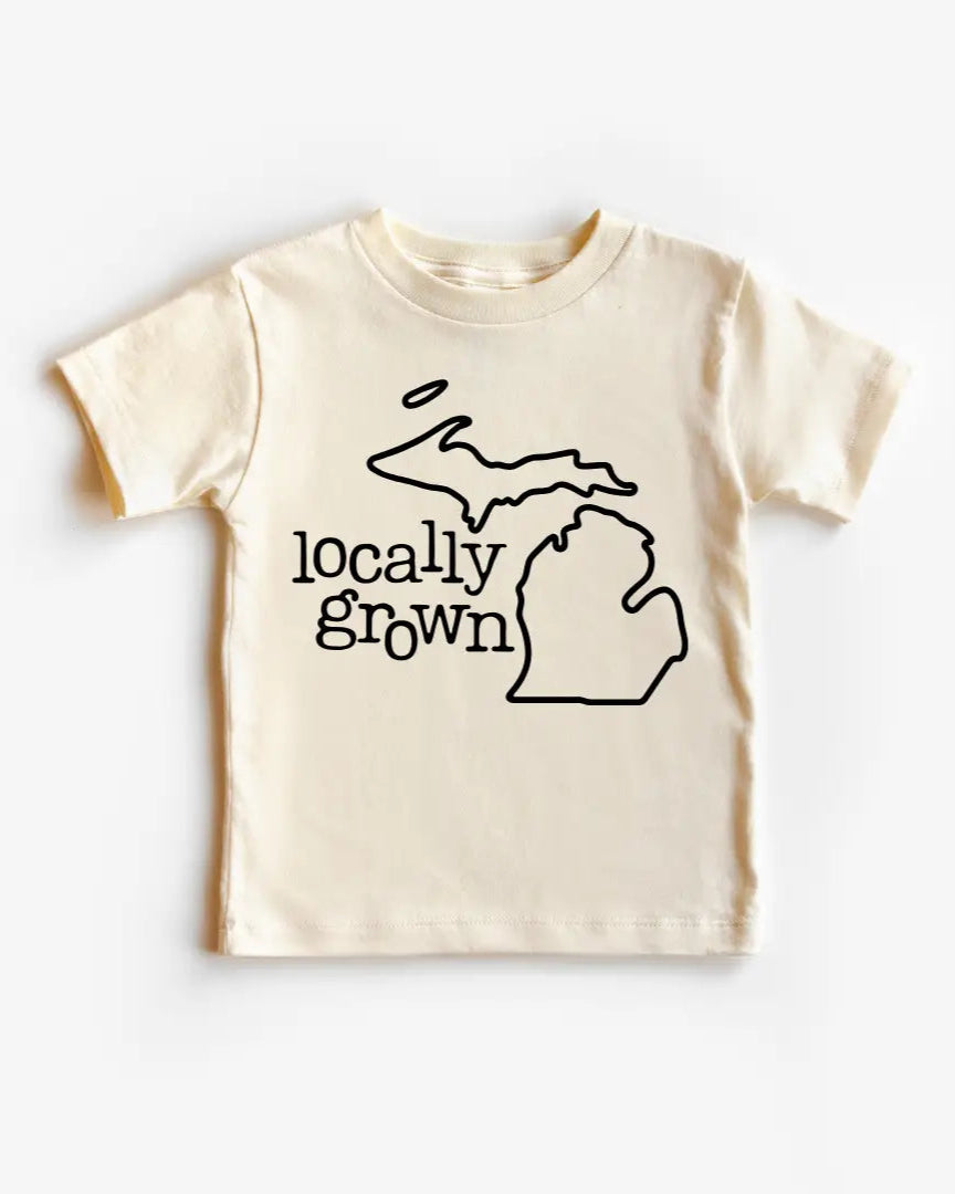 Locally Grown Cotton Bodysuit or Tee | Michigan - PREORDER