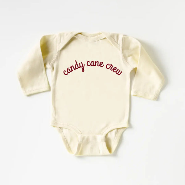 Cotton Bodysuit or Tee | Candy Cane Crew - PREORDER