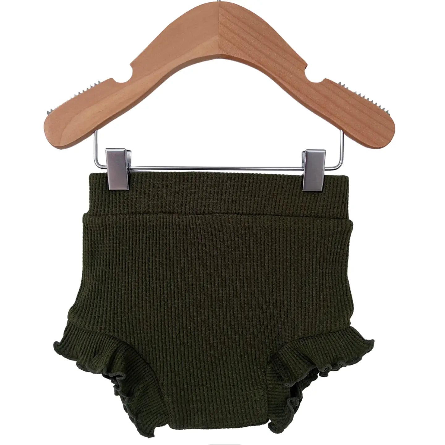 Waffle Ruffle Bloomer | Forest - PREORDER