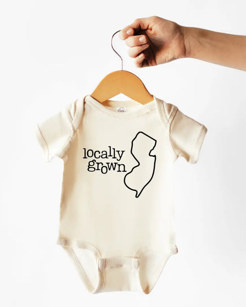 Locally Grown Cotton Bodysuit or Tee | New Jersey - PREORDER