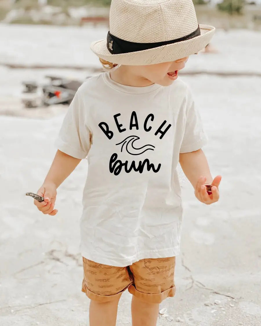 Cotton Bodysuit or Tee | Beach Bum - PREORDER