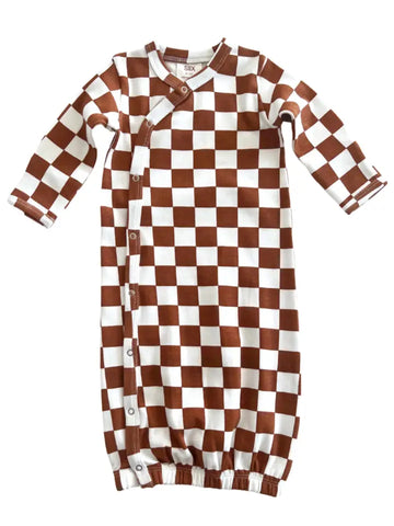 Gown | Stracciatella Checkerboard - PREORDER