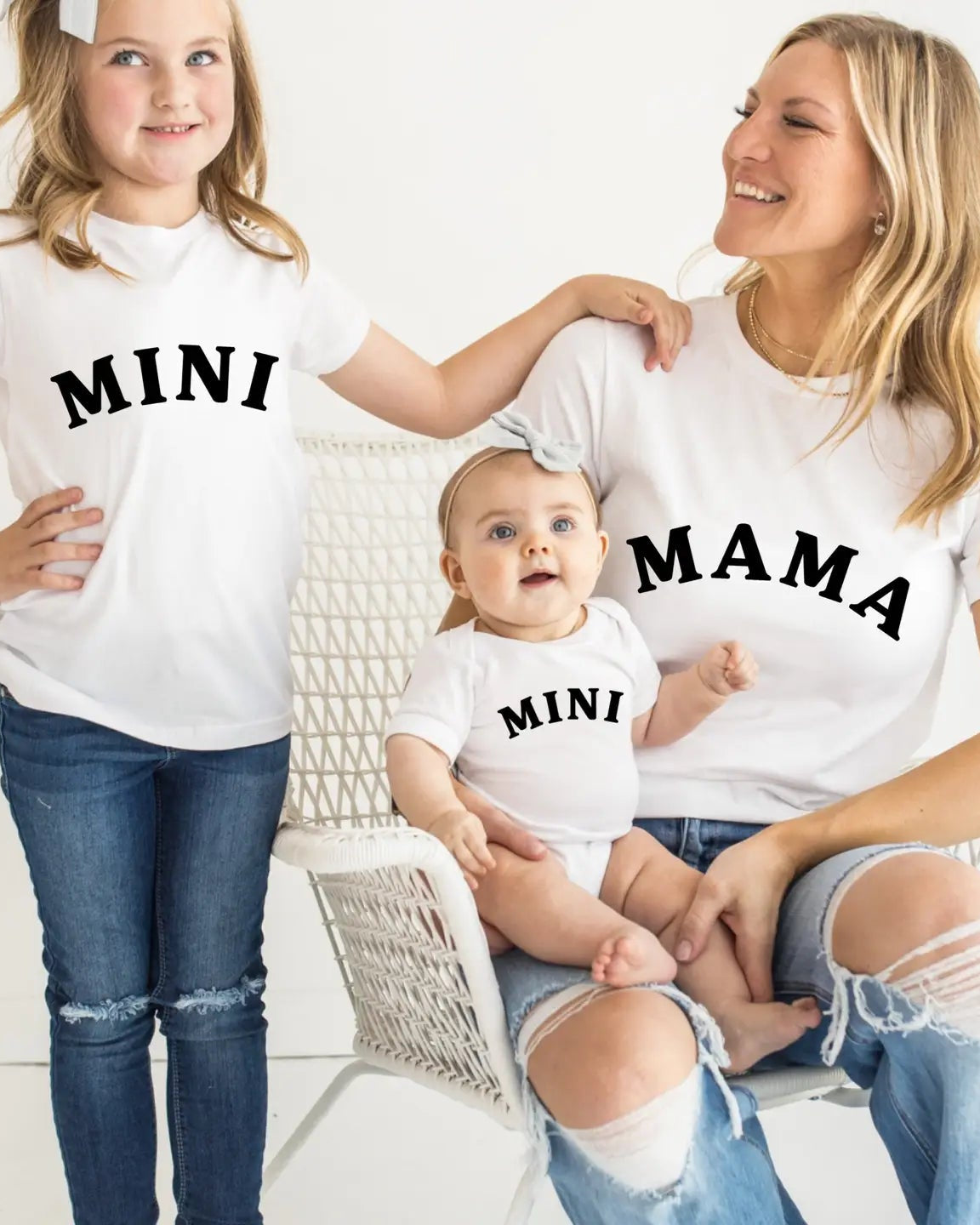 Cotton Bodysuit or Tee | Mama/Mini - PREORDER