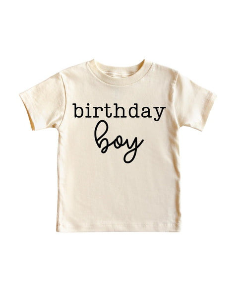 Cotton Bodysuit or Tee | Birthday Boy - PREORDER