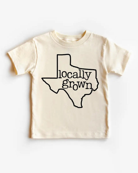 Locally Grown Cotton Bodysuit or Tee | Texas - PREORDER