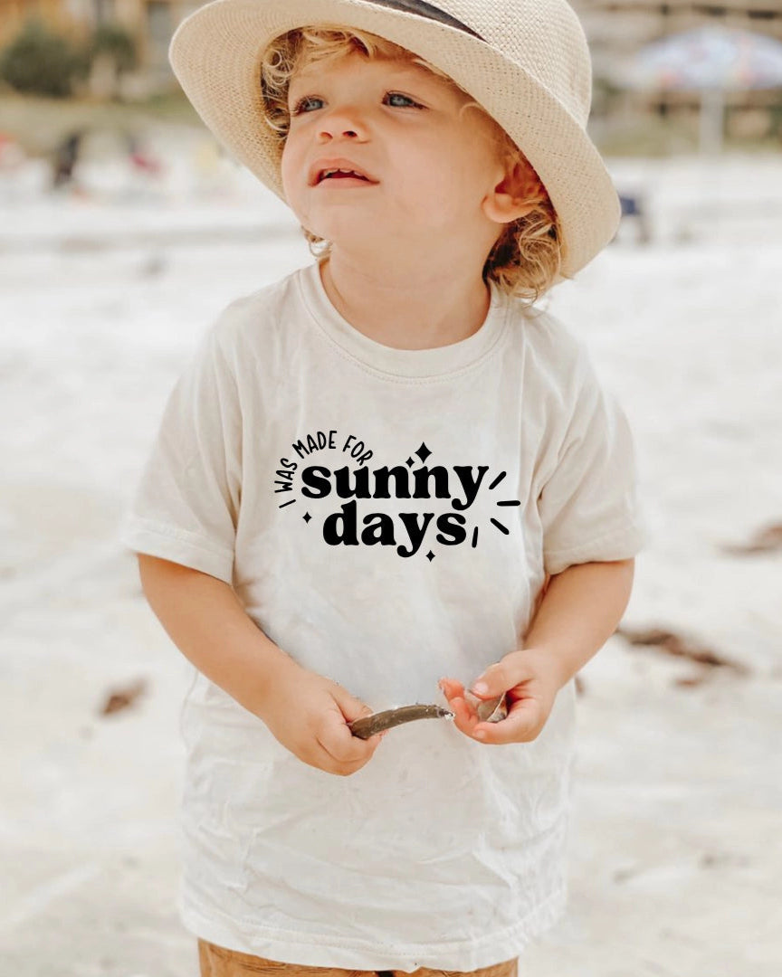 Cotton Bodysuit or Tee | Made for Sunny Days - PREORDER