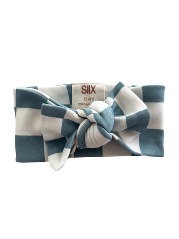 Big Knot Bow | Blue Checkerboard - PREORDER