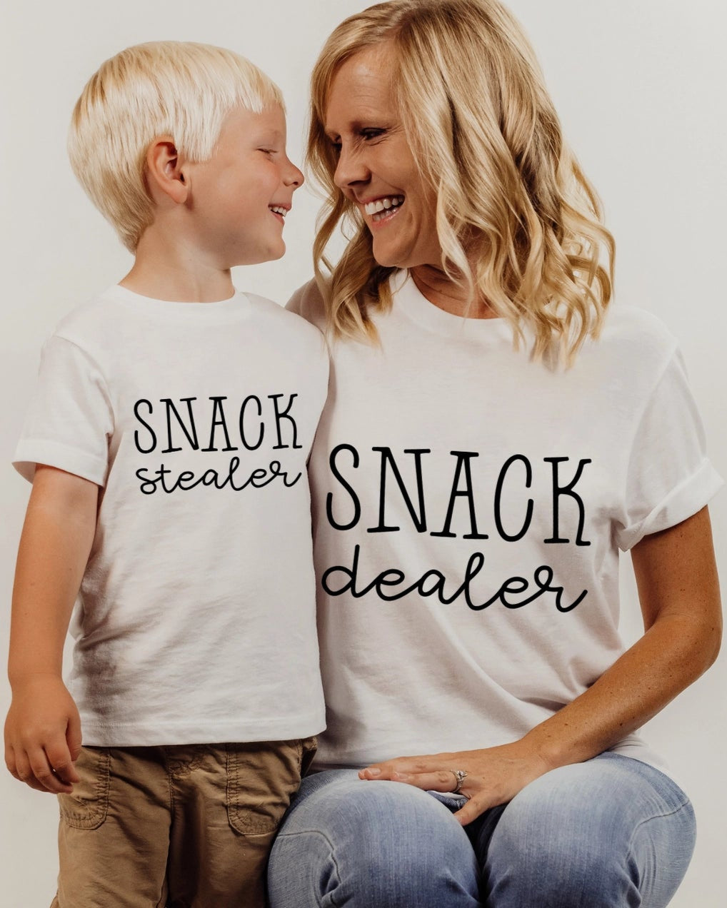 Cotton Bodysuit or Tee | Snack Stealer/Dealer - PREORDER