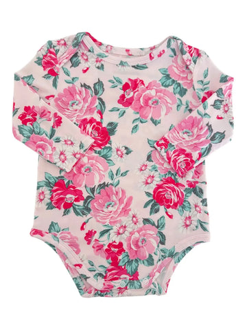Long Sleeve Bodysuit | Pink Splendor - PREORDER