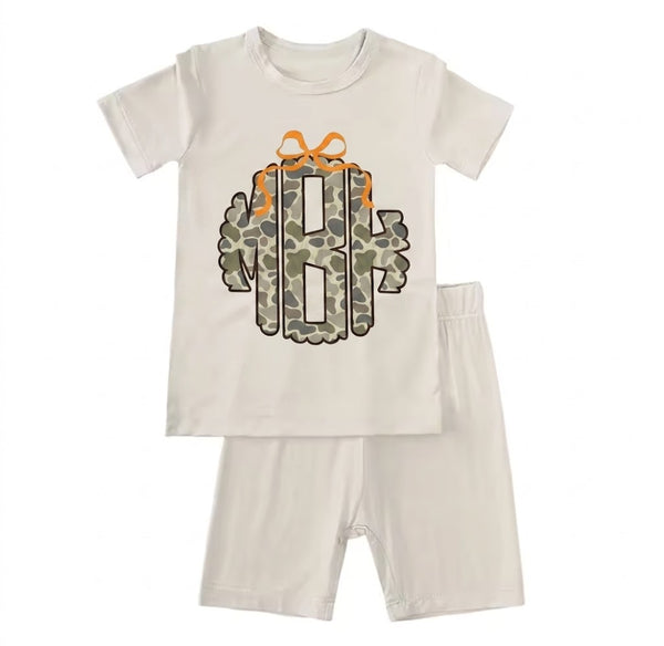 Print *CUSTOM* Bamboo Top & Shorts Set | 15 Colors - PREORDER
