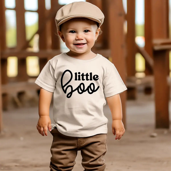 Cotton Bodysuit or Tee | Little Boo - PREORDER