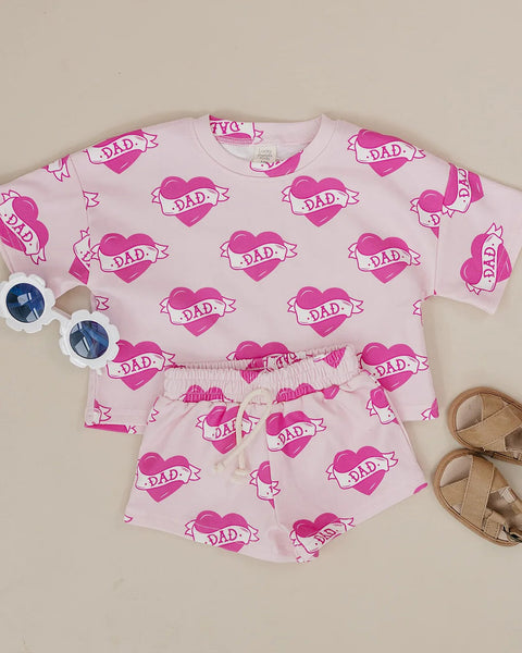 Top & Shorts Set | Daddy's Girl - PREORDER