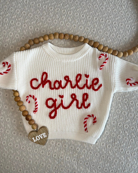 Yarn *CUSTOM* Christmas Chunky Knit Sweater | 11 Colors