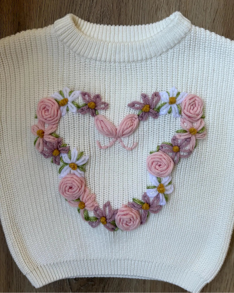 Yarn *CUSTOM* Name Chunky Knit Sweater | 13 Colors
