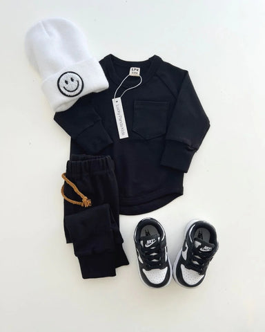 Top & Pants Set | Black - PREORDER